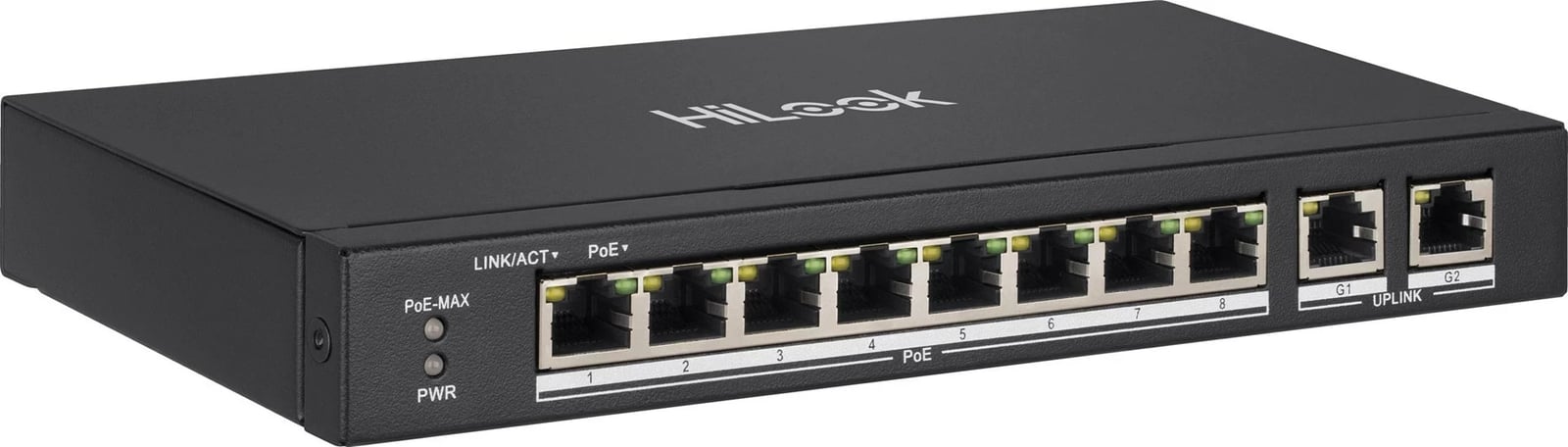 Switch Hilook SW-10-POE, 10-port, i zi