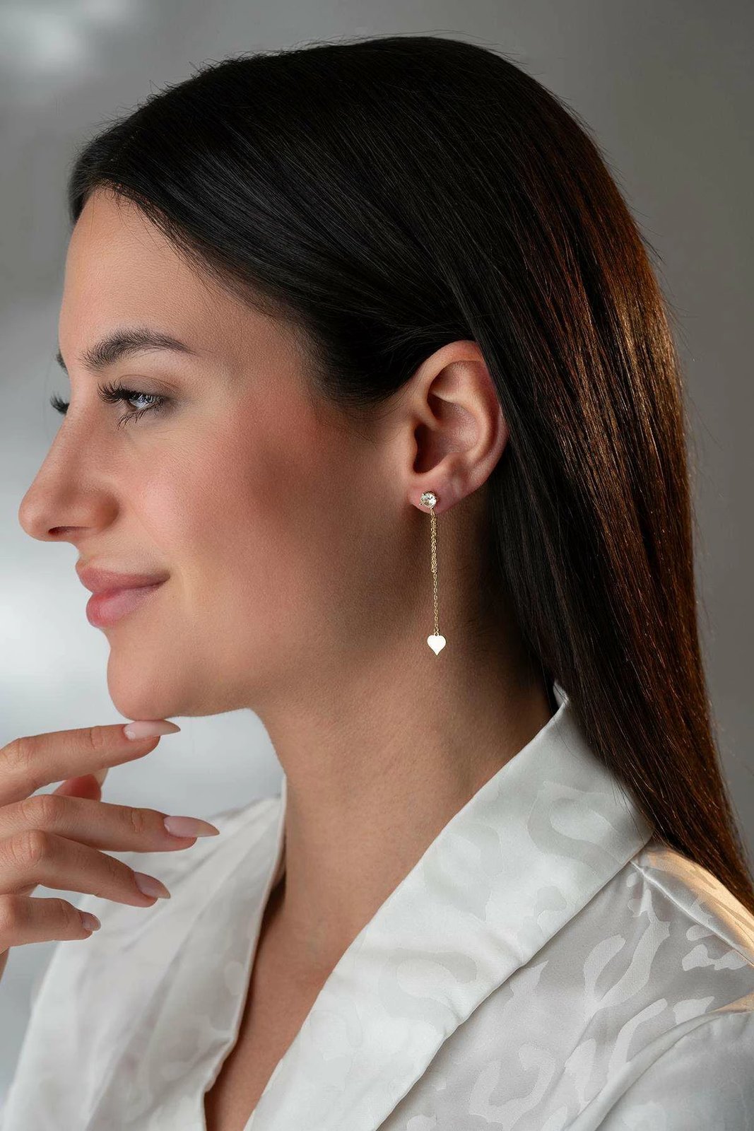 Vathë të gjatë prej argjendi, ngjyrë ari, Jumeon, NRZ1000253