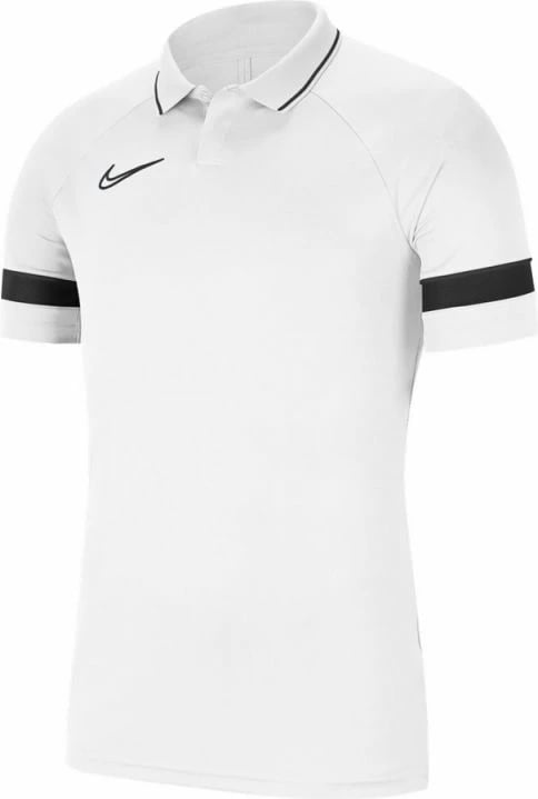 Fanellë polo për fëmijë Nike, e bardhë
