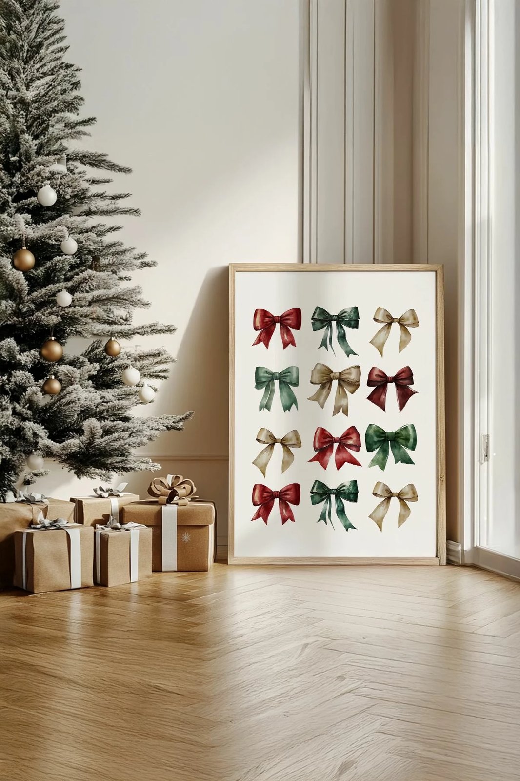 Pikturë dekorative me kornizë, shumëngjyrëshe, Wallity, Nwyearsngmdl18