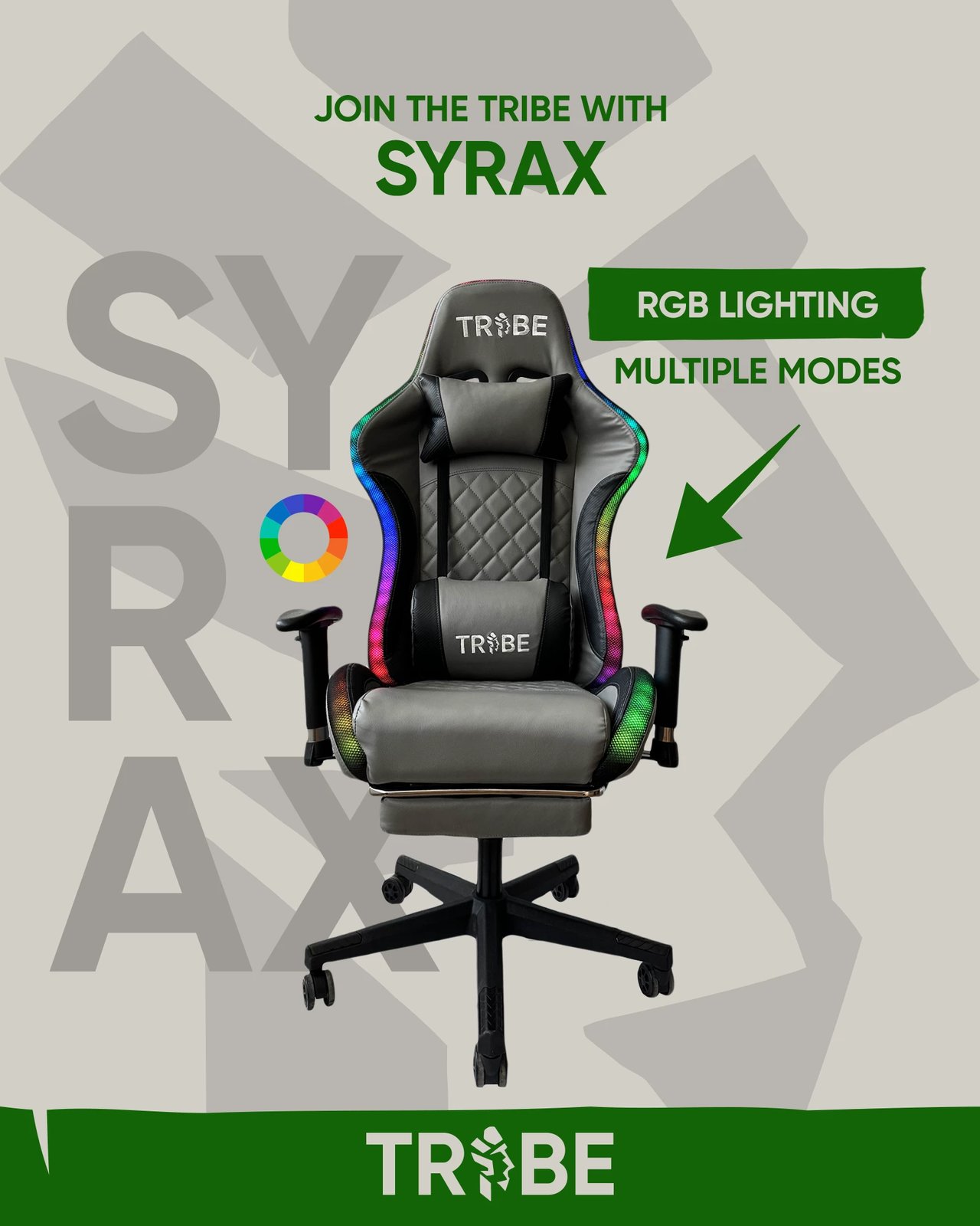 Karrige Gaming TRIBE "Syrax" LED, RGB