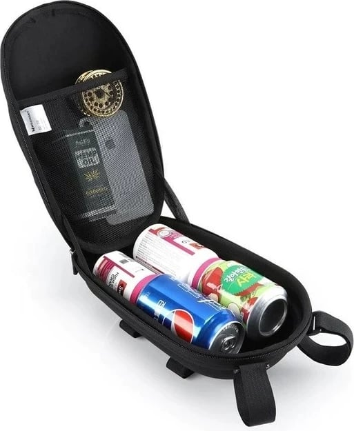 Çantë timoni për trotinet Wozinsky WSB1BK, 4L, e zezë