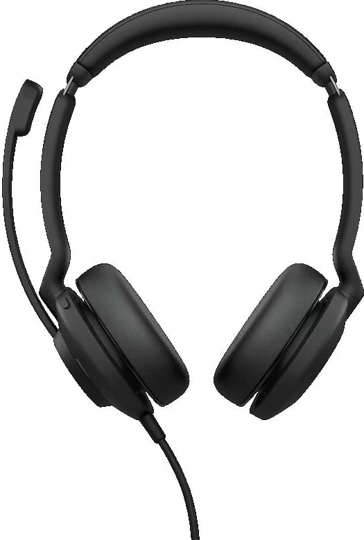 Kufje Jabra Evolve2 30 SE, USB-A, Stereo, me mikrofon, e zezë