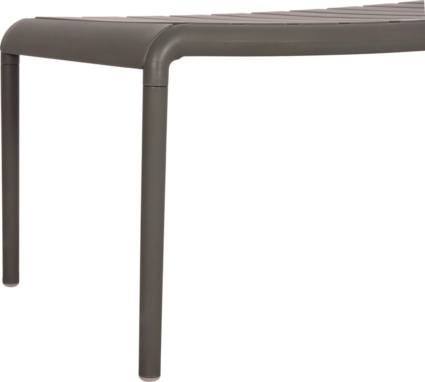 Tavolinë kafeje për jashtë, ngjyrë ulliri e errët, KORVER FH6334.05, 100x60x46cm