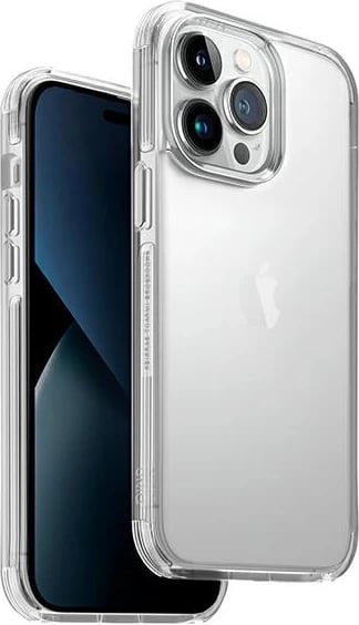 Mbështjellës UNIQ Combat për iPhone 14 Pro, Transparent