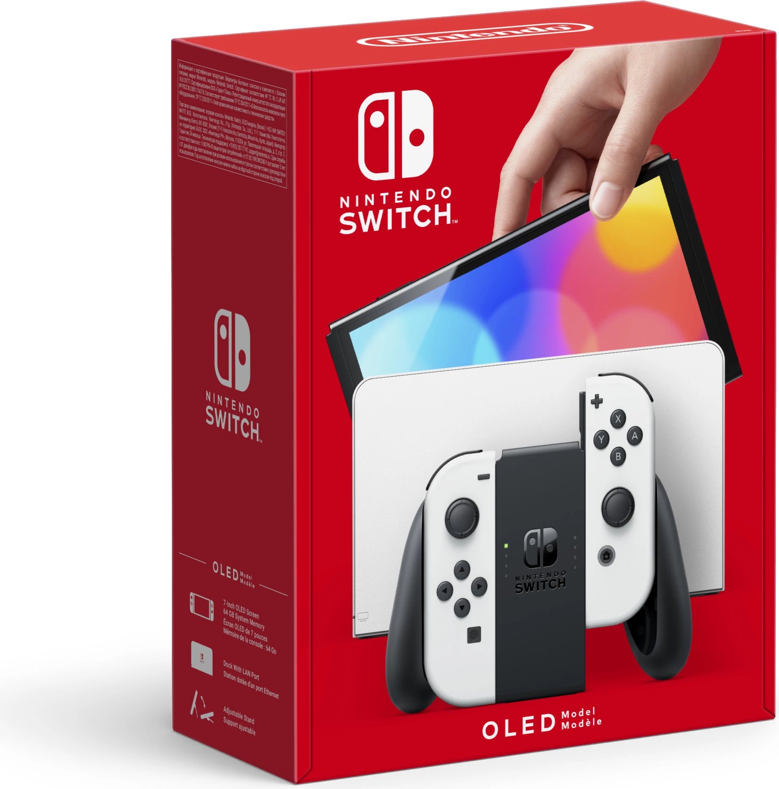 Konzolë Nintendo Switch OLED, e bardhë 