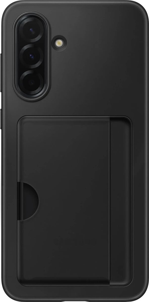 Mbështjellës Samsung EF-OA366TBEGWW për Galaxy A36 5G, me xhep kartelash, i zi