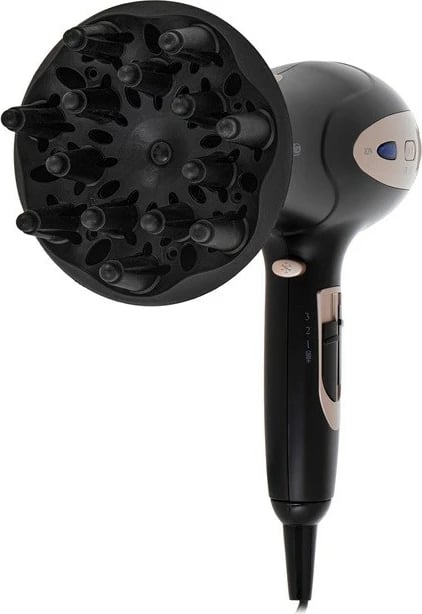 Tharëse flokësh Adler MS 2287, 2400 W, e zezë/shampanjë