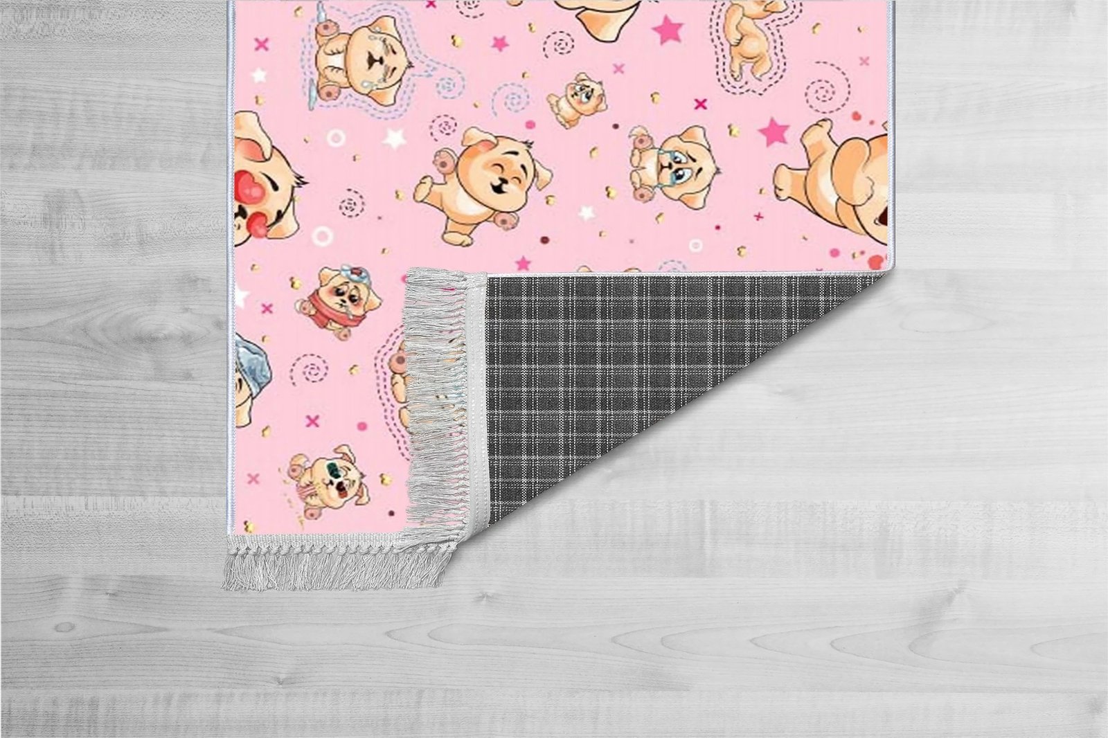 Qilim për korridor, ngjyrë rozë, Conceptum Hypnose, ELS512, 80x300cm