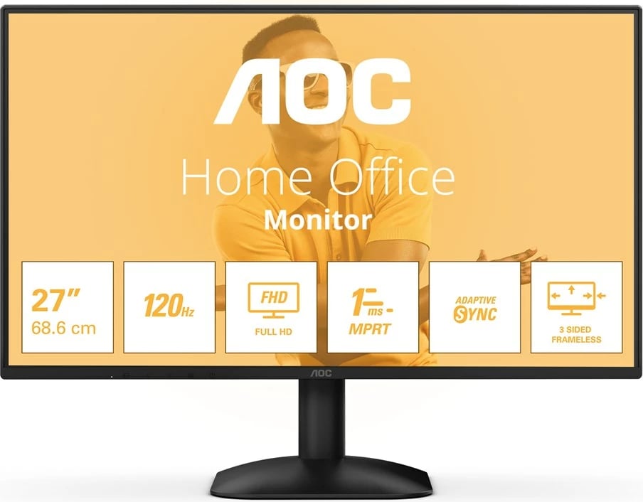 Monitor AOC 27B31H, 27", Full HD, 120Hz, i zi