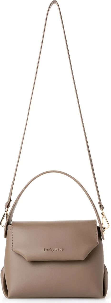 Çantë supi Lucky Bees, ngjyrë mink, 1242