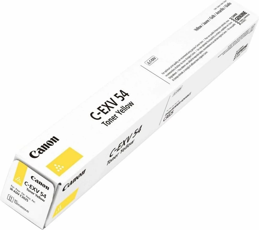 Toner Canon C-EXV54, i verdhë, për printer Canon