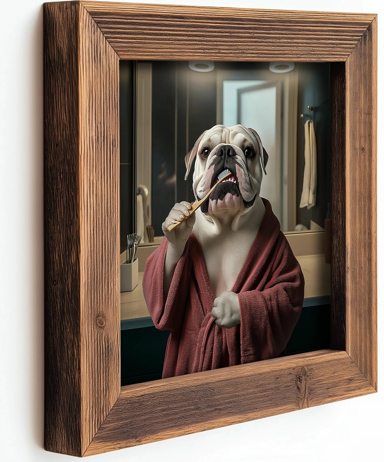 Pikturë dekorative me kornizë, MDF, shumëngjyrëshe, Wallity, UKZM082