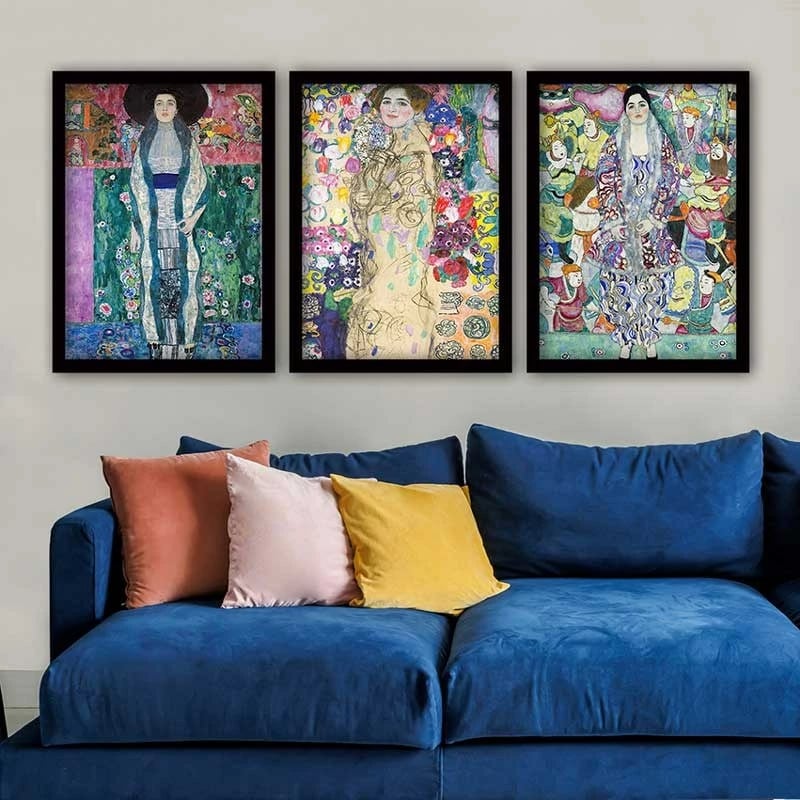 Pikturë dekorative me kornizë (3 copë), Wallity, 3SC_UN3847975_3545