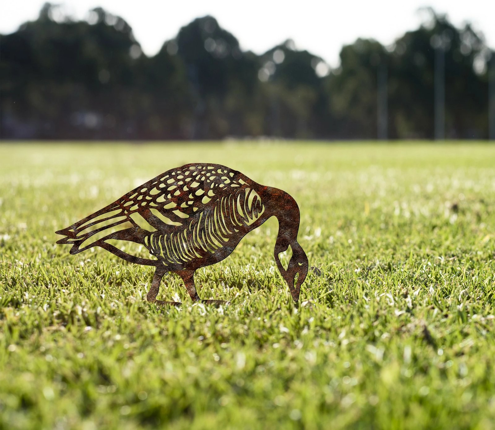 Objekt dekorativ për kopsht, dizajn Aberto, patë, shumëngjyrëshe, 44x50cm