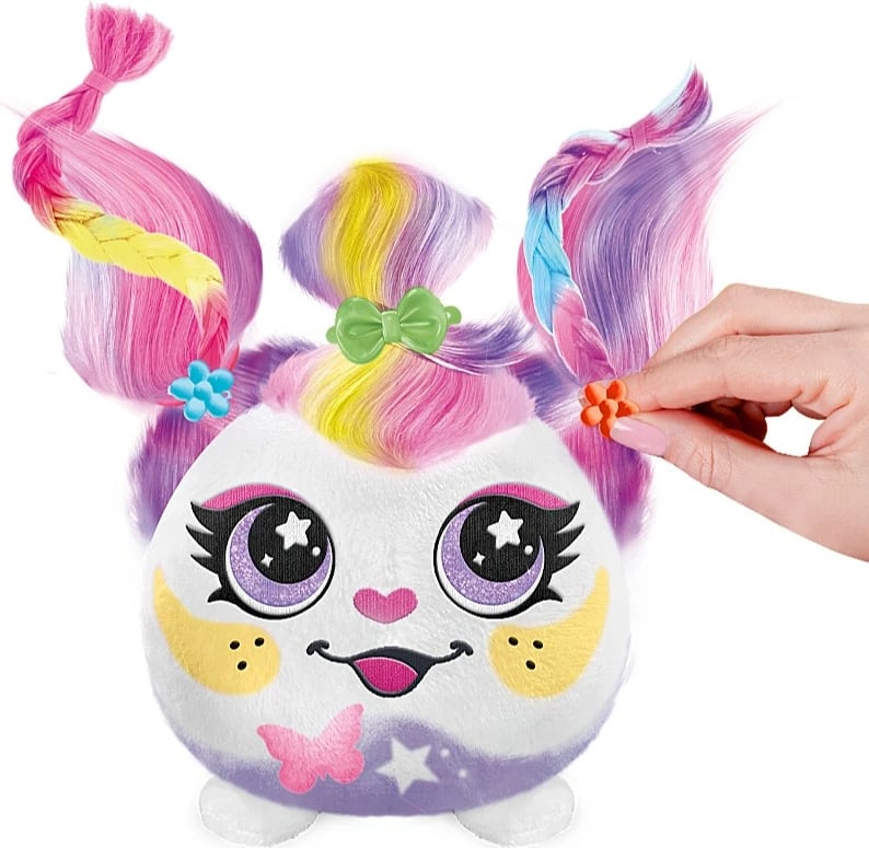 Set lodër pelushi Epee Project Plusz Fryzurki me airbrush dore, shumëngjyrësh