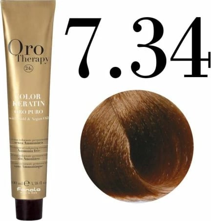 Ngjyrë për flokë Oro 7.34 bionde e qeltë- bakër, 100 ml
