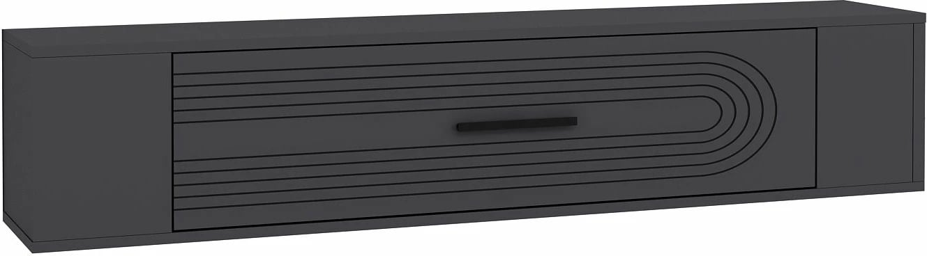 Komodë TV Skye Decor, Restol 3, ngjyrë antracit