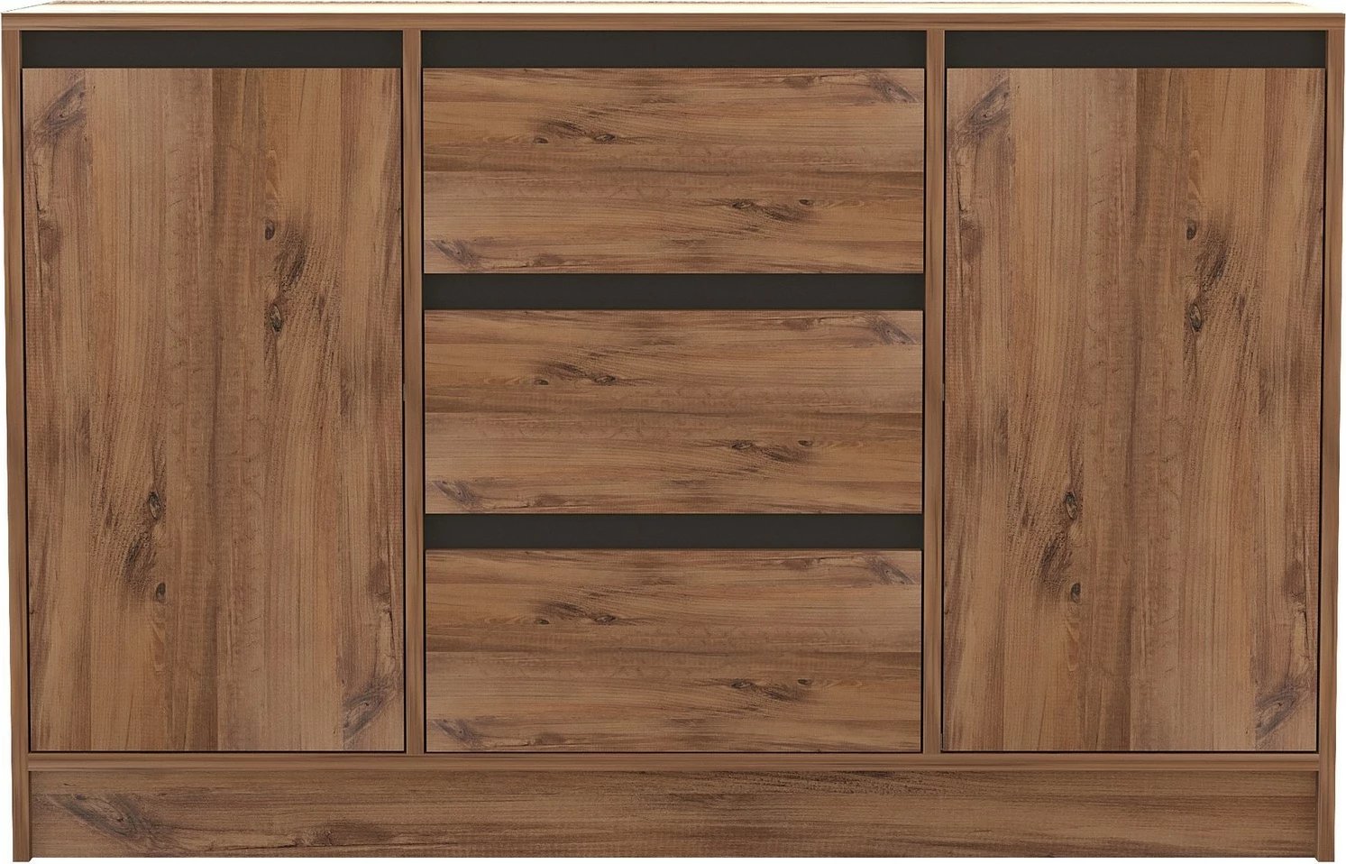 Konsol Hanah Home, Karal, ngjyrë pishë Atlantike, antracit