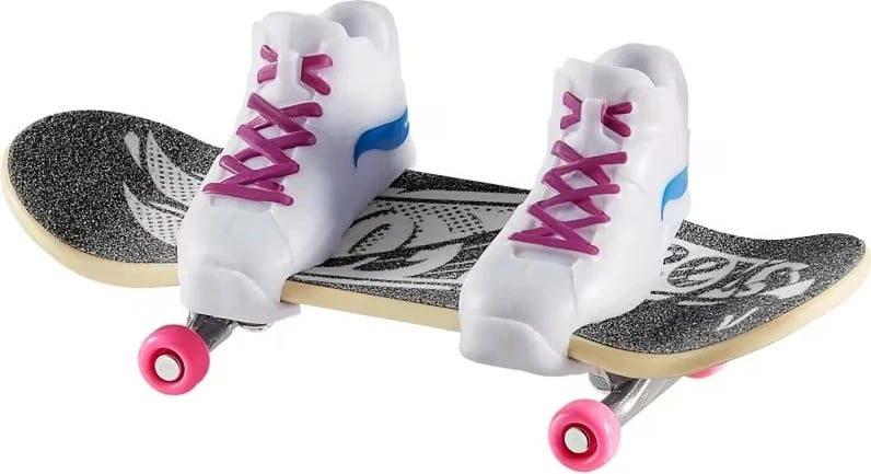 Deskorollkë gishti Hot Wheels Skate Glacier Grind me këpucë gishti, shumëngjyrëshe
