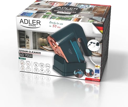 Pastrues me avull, Adler AD 7050, 1200W, depozitë 120 ml, IPX4, kabllo 3 m, set 5 aksesorë