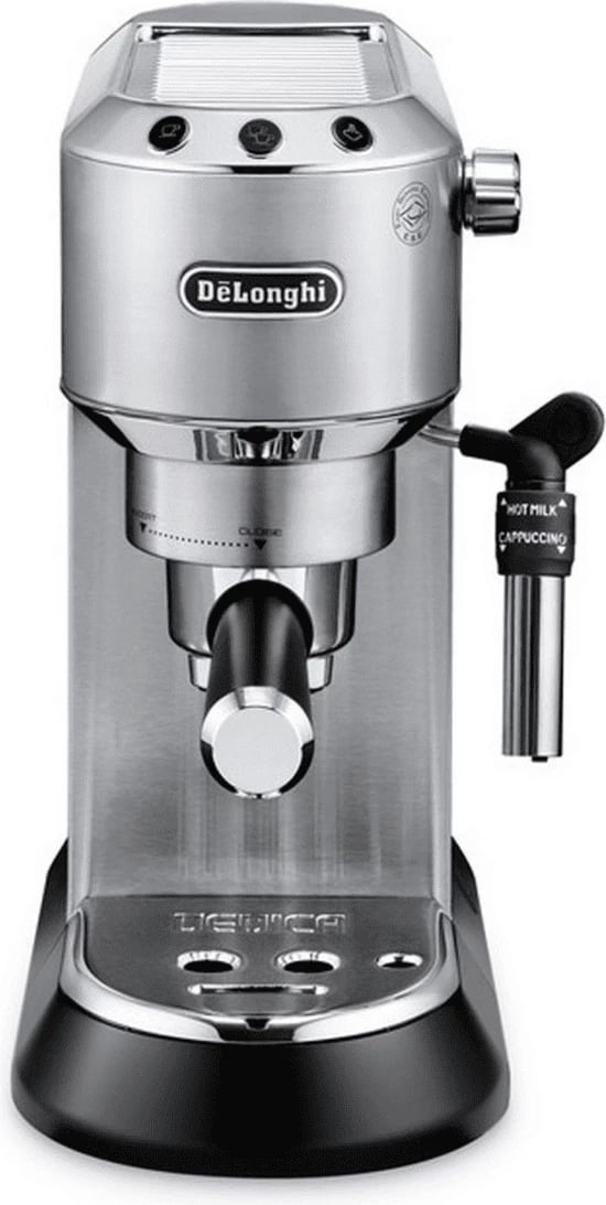 Makine espresso me portafilter, De'Longhi Dedica EC685.M, kompakte, argjendtë
