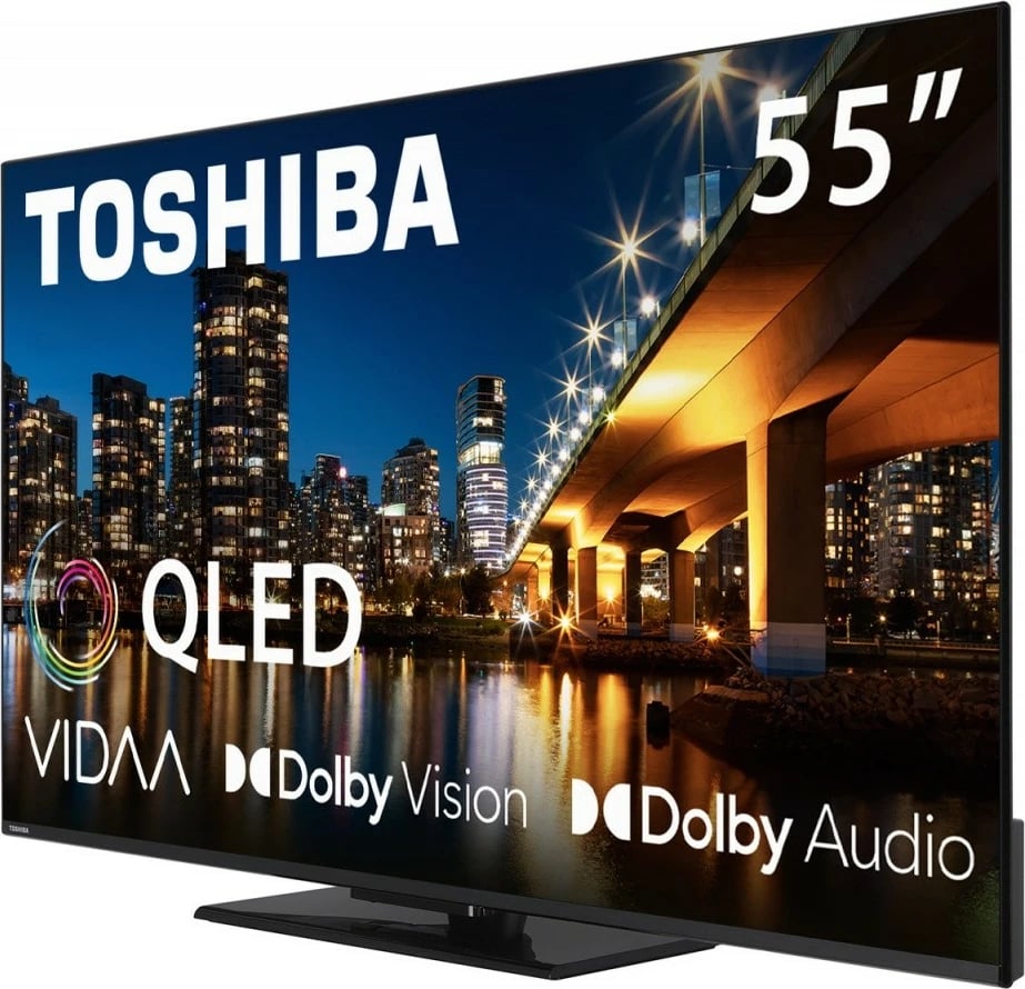 Televizor QLED Toshiba 55QV3463DG, 55", Ultra HD/4K, Smart TV, i zi