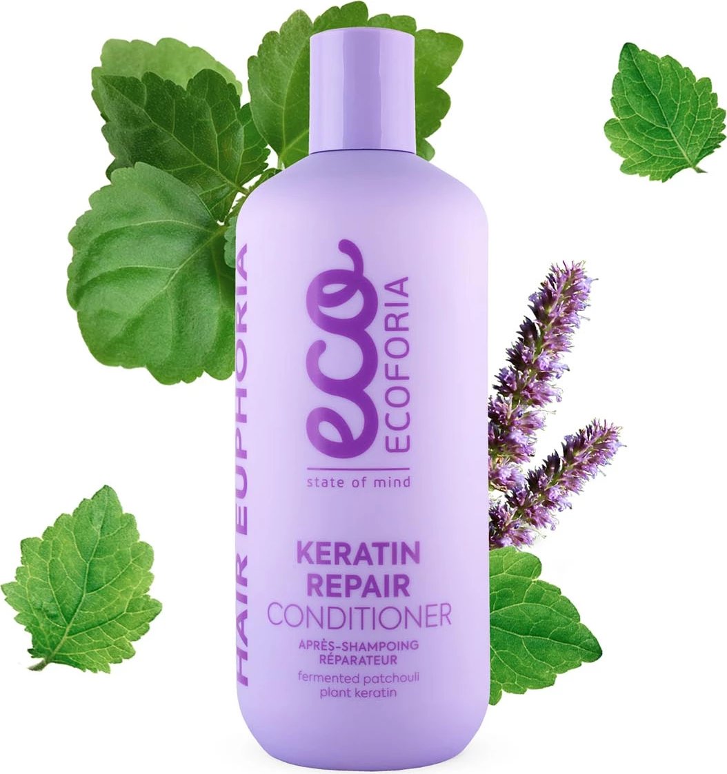 Kondicioner flokësh ECOFORIA Keratin Repair unisex 400ml
