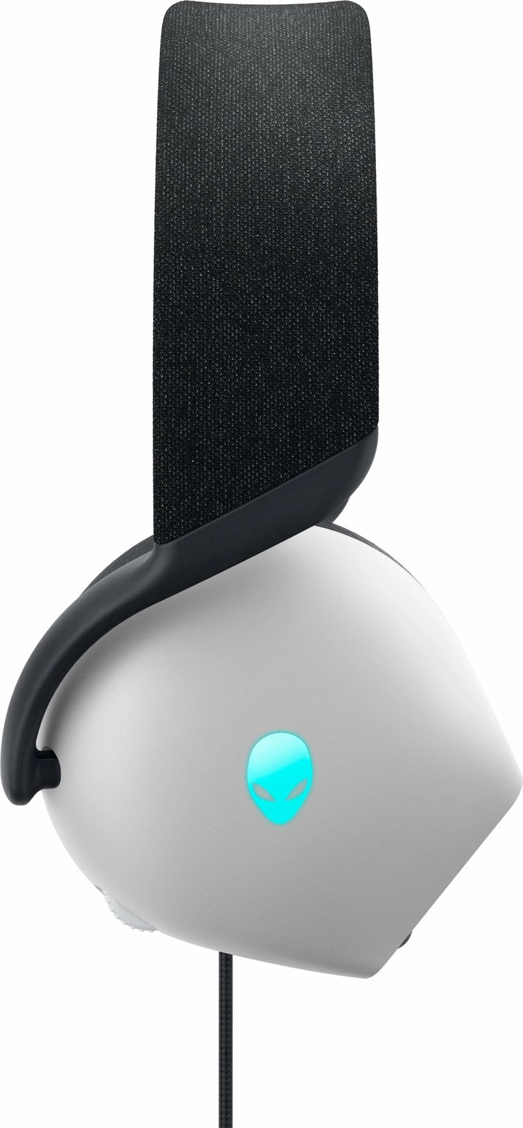 Kufje gaming Alienware Wired USB RGB 20, e bardhë