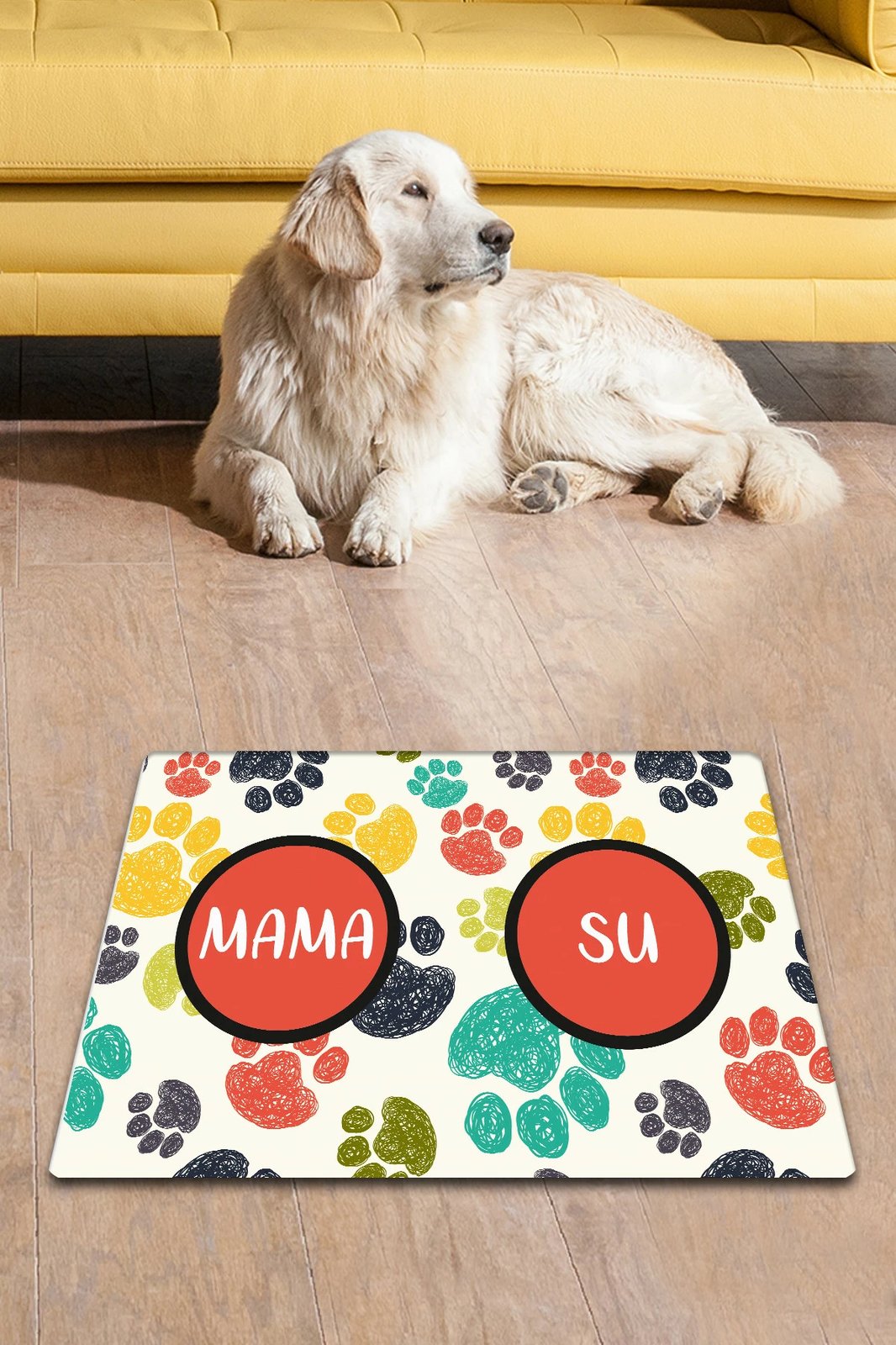 Tapet për rërë mace, shumëngjyrësh, Paws & Whiskers, 40x60cm