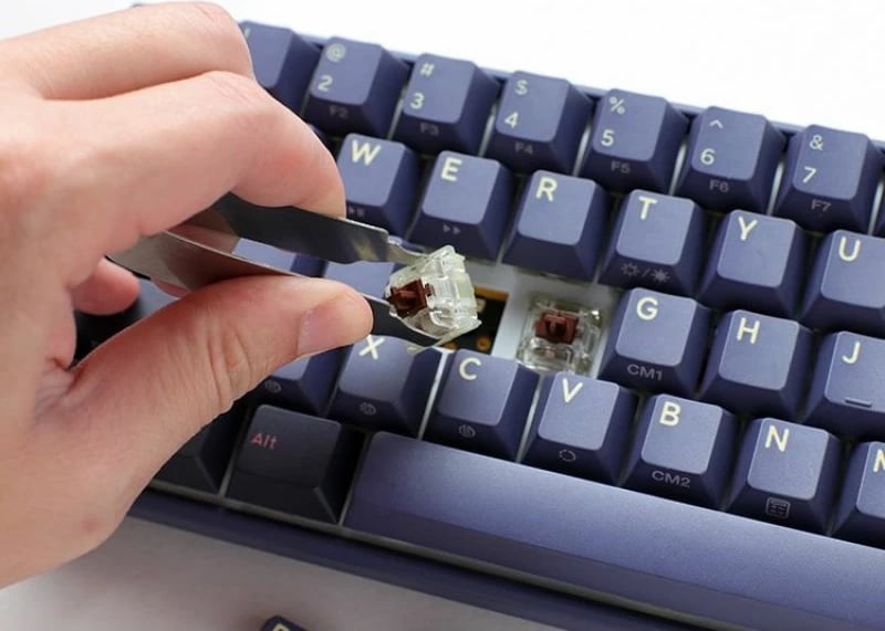 Tastierë gaming Ducky One 3 Mini, blu