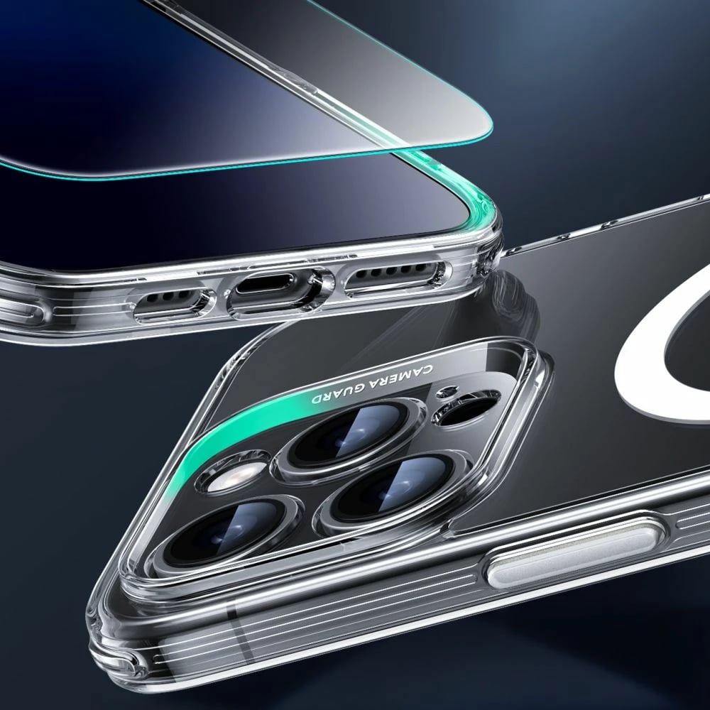 Mbështjellës ESR Classic Pro Set HaloLock MagSafe për iPhone 16 Pro, Transparent