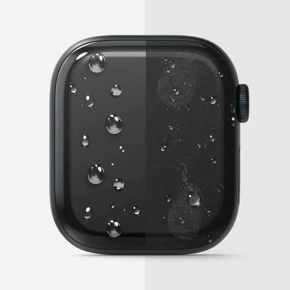 Folie mbrojtëse Ringke Dual Easy, për Apple Watch 10, 46 mm, 3 copë
