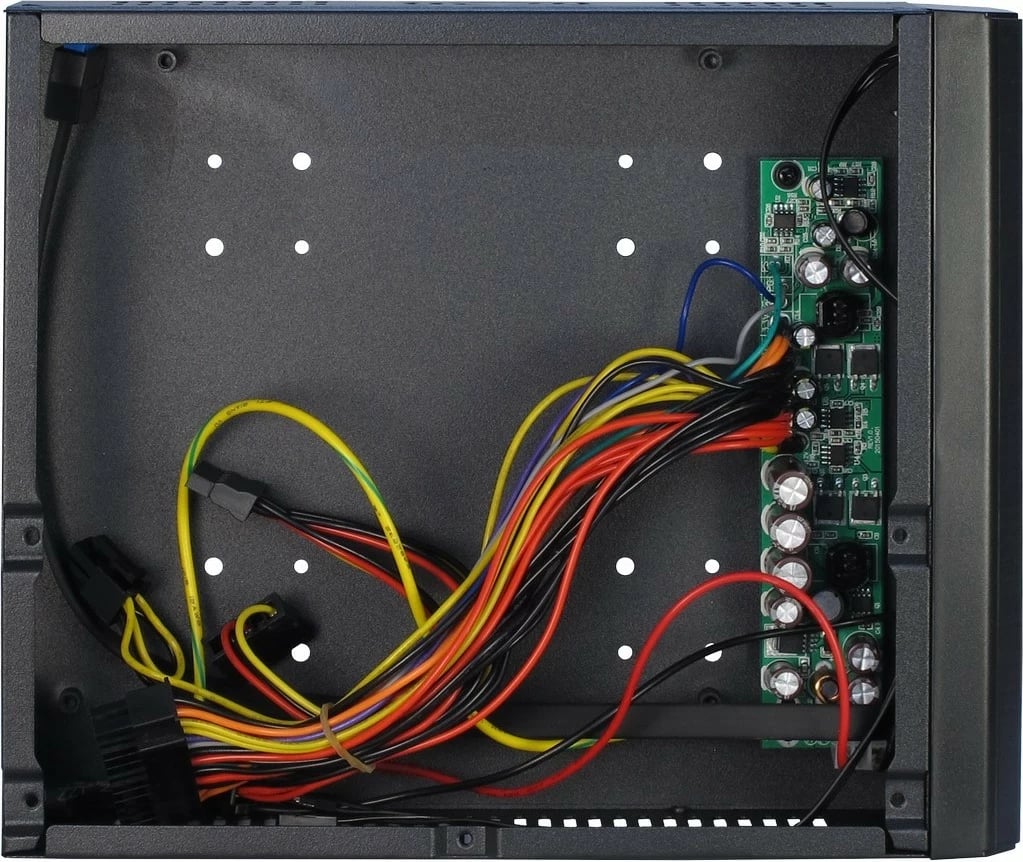 Kasë Inter-Tech JX-500 Mini-ITX, USB 3.0, e zezë