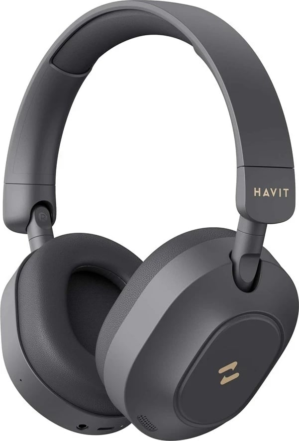 Kufje wireless HAVIT H668BT, me anulim zhurme, të zeza
