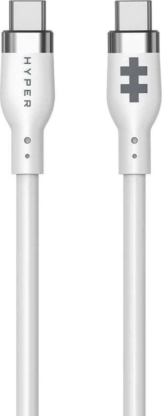 Kabllo USB-C Targus 1.5m, silikon, 60W, e bardhë
