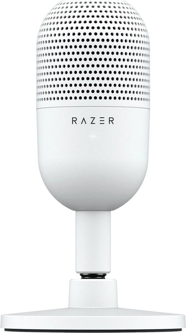 Mikrofon, Razer, Seiren V3 Mini RZ19-05050300-R3M1, i kompakt me bazë tavoline, e bardhë