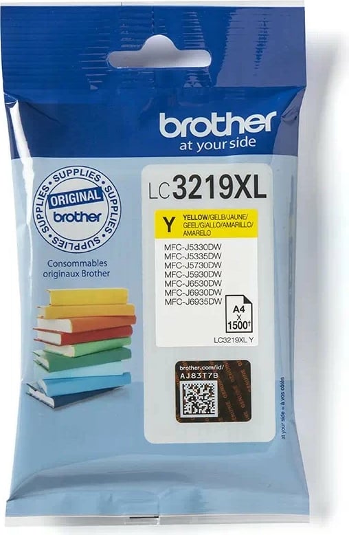 Toner Brother LC3219XLY, i verdhë, për MFC-J5330DW/J5335DW/J5730DW/J5930DW/J6530DW/J6930DW/J6935DW