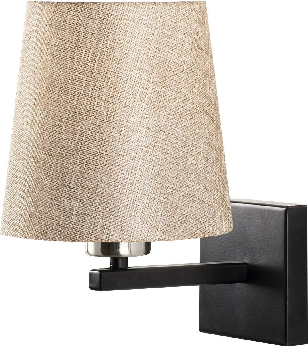 Llambë muri Opviq, Profil - 4662, ngjyrë e zezë, nikel, krem, 18x24x30cm Llambë muri Opviq, Profil - 4662, ngjyrë e zezë, nikel, krem, 18x24x30cm