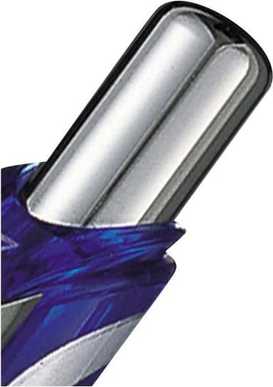 Stilolaps me xhel, Pentel EnerGel BL77-CO, pamje metalike, grip komod, blu