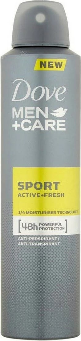 Deodorant sprej për meshkuj Dove Men+Care Sport Active Fresh 250 ml