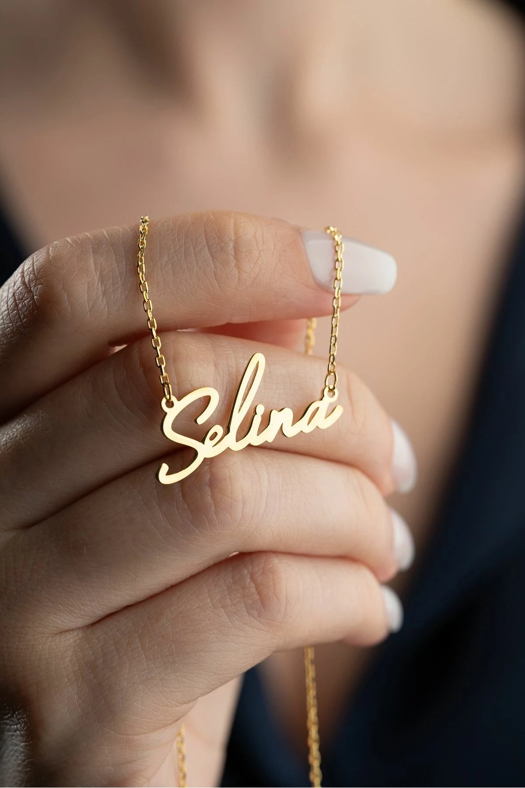 Varëse argjendi e personalizuar, ngjyrë ari, Jumeon, SİLVANOJEWELRY125