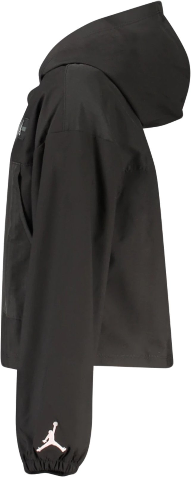 Jakne për vajza Jordan, e zezë