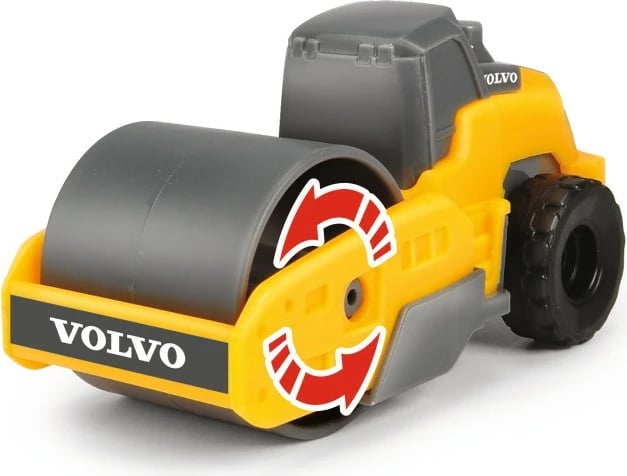 Set lodrash automjete ndërtimi Dickie Volvo CONSTR 5-pack, plastikë, verdhë/zezë