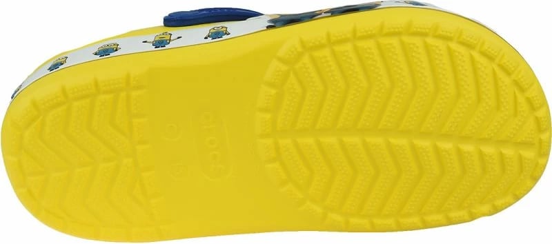 Papuqe për fëmijë Crocs, të verdha