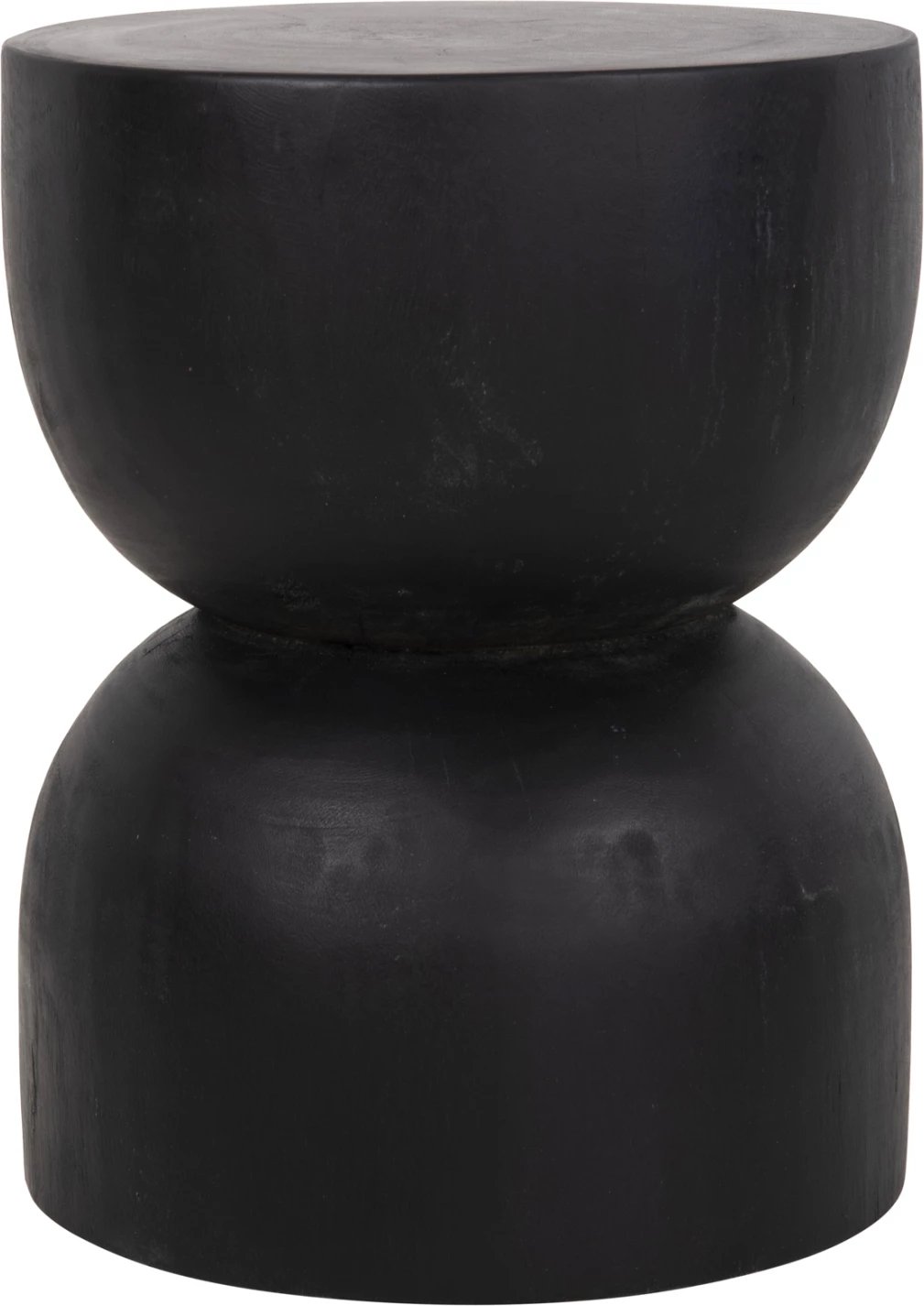 Karrige për bar, dru Suar, ngjyrë e zezë, FH9753.02, Φ35x45H cm