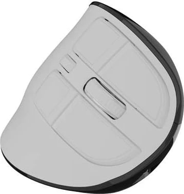 Maus ergonomik Natec Euphonie Pro, wireless, 9 butona, 4000 DPI, i bardhë
