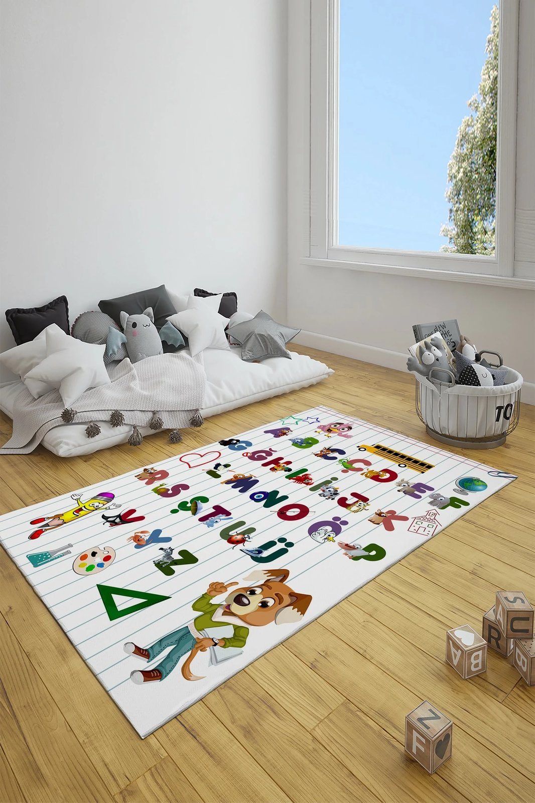 Qilim për fëmijë, shumëngjyrësh, 80x150cm, Conceptum Hypnose CT-3037