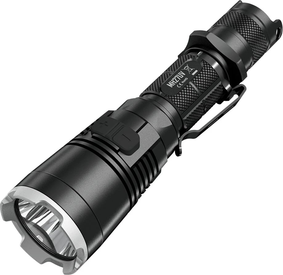 Dritë dore Nitecore MH27UV, LED, e zezë