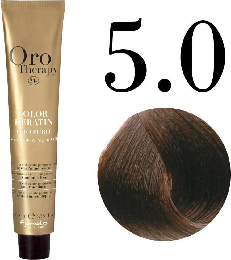 Ngjyrë për flokë Oro 5.0 lajthi e qeltë, 100 ml 
